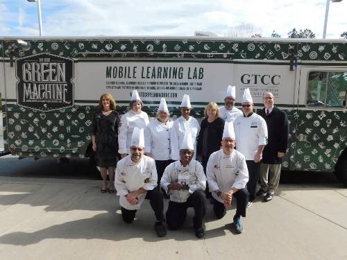 (left to right back row) Beth Pitonzo, Ph.D., Linda Beitz, Michele Prairie, Danielle Anderson, Deborah Walsh, Jason Nichols, Thomas Lantz, Anthony Clarke, Ph.D. (left to right front row) Al Romano, LJ Rush, and Keith Gardiner