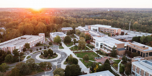 GTCC’s Jamestown campus, one of five campuses located throughout Guilford County. 