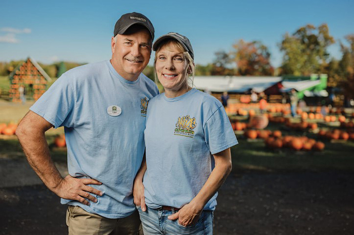 Tony Wohlgemuth and his wife, Donna.